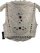 Love Shack Fancy Size 00 White Linen Blend Sleeveless Mirror Sequins Top White / 00