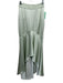 Vita Grace Size XS Matcha Green & Black Polyester Long Balloon Sleeve Skirt Set Matcha Green & Black / XS