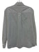 Sezane Size 32 White Cotton Button Front Patch Pocket Long Sleeve Top White / 32