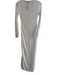 Michael Costello Size XXS White Nylon Long Sleeve Lace Front Tie Long Cardigan White / XXS