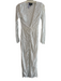 Michael Costello Size XXS White Nylon Long Sleeve Lace Front Tie Long Cardigan White / XXS
