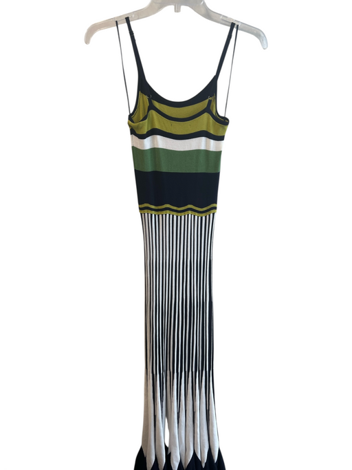 Maeve Size XXS Multi Color Viscose Spaghetti Strap Knit Striped Dress Multi Color / XXS