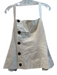 Lovers and Friends Size XXS Beige Linen & Cotton Halter Top Open Back Top Beige / XXS