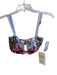 OLA AZUL Size S Purple & Multi Polyester Reversable Tropical Print Swimsuit Purple & Multi / S
