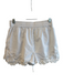 Veronica Beard Size XS White Cotton Elastic Drawstring Waist Front Pocket Shorts White / XS