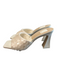 Dolce Vita Shoe Size 6.5 White Manmade Material Open Square Toe Block Heel Shoes White / 6.5