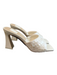Dolce Vita Shoe Size 6.5 White Manmade Material Open Square Toe Block Heel Shoes White / 6.5