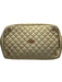 MZ Wallace Gold Nylon Quilted Top Handle Zip Crossbody Strap Bag Gold / M