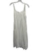 Kourt Size XS White Rayon Blend Sleeveless Lace Trim Slip Inc Dress White / XS