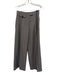 Sasha Therese Size XXS Gray Polyester Blend Mid Rise Strapless Trouser Pants Set Gray / XXS