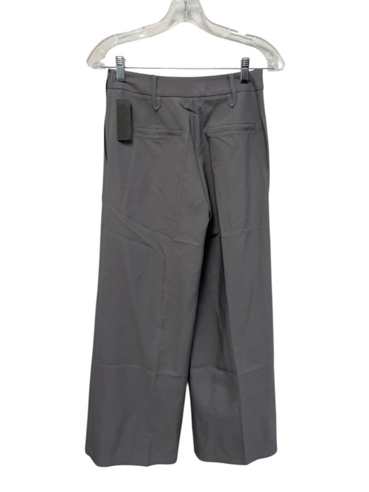Sasha Therese Size XXS Gray Polyester Blend Mid Rise Strapless Trouser Pants Set Gray / XXS