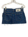 Dairy Boy Size 24 Med Wash Cotton Denim Zip & Button Contrast Stitch Skirt Med Wash / 24