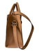 Michael Kors Tan Leather Saffiano Top Handles Detachable Strap Satchel Bag Tan