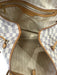 Louis Vuitton Cream, Blue, Brown Coated Canvas Top Handle Checkered Tote Bag Cream, Blue, Brown / MM