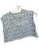 Loveshackfancy Size XS Purple & White Cotton Cropped Floral Muscle Tank Top Purple & White / XS