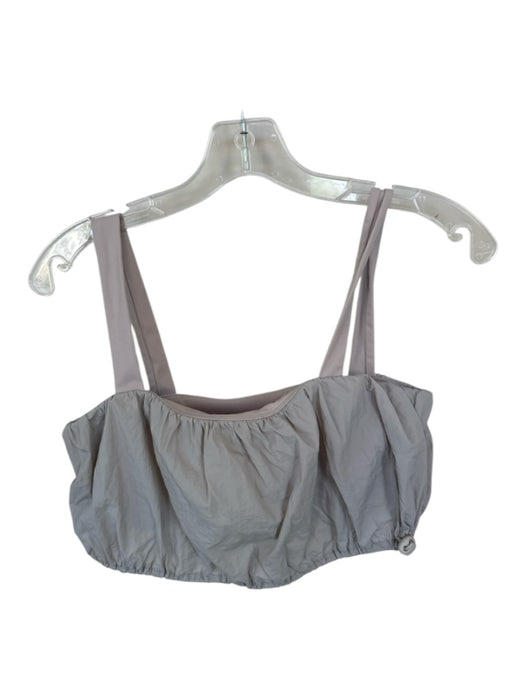 Daily Drills Size XS Dusty Purple Nylon Built in bra bubble Thick Strap Top Dusty Purple / XS