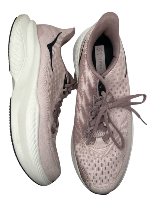 Hoka Shoe Size 8.5 Mauve Canvas Athletic Sneakers Mauve / 8.5