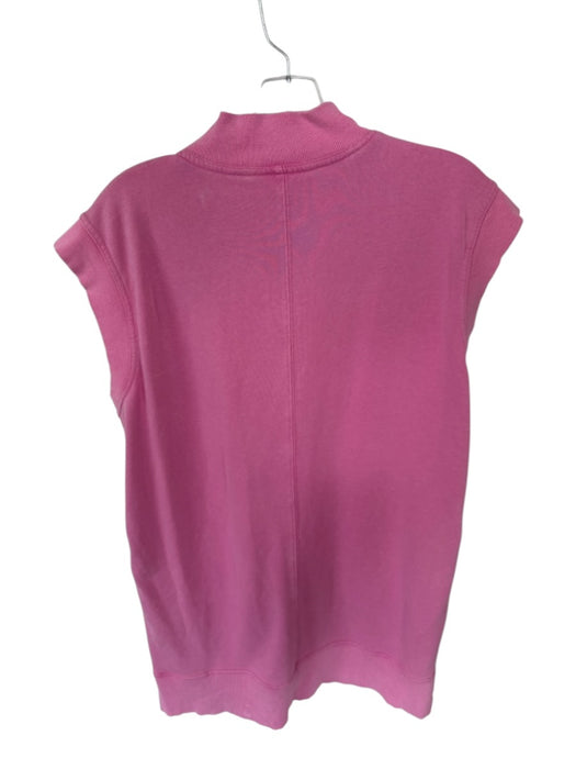 Entro Size M Pink Cotton Sleeveless Front Zip Dress Pink / M