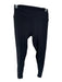 Set Active Size M Black Nylon Blend High Waist Solid Athletic Leggings Black / M