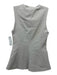 Zara Size S Gray Cotton Blend Zip Front Patch Pocket Sleeveless Vest Gray / S