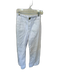 Maeve Size 27 White Cotton High Waist Front Pocket Button Wide Leg Jeans White / 27
