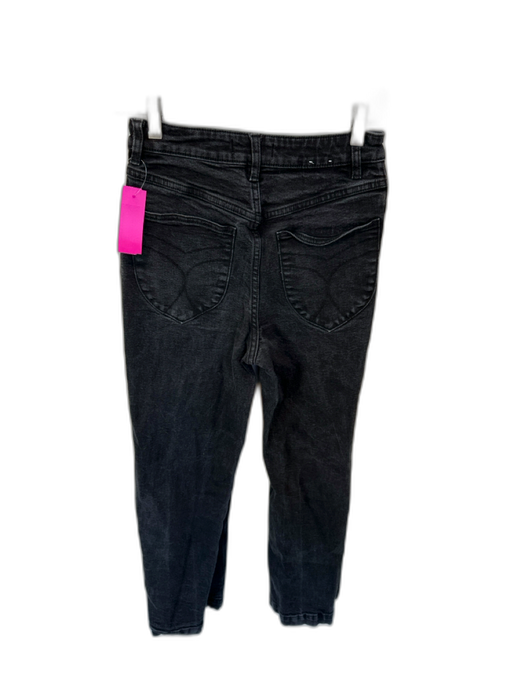 Rolla's Size 27 Black Cotton High Waisted Wide Leg Jeans Black / 27