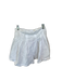 Free People Size Small White Cotton Pleat Detail High Waist Shorts White / Small