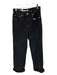 Levi's Size 27 Black Cotton High Waist Wide Leg Jeans Black / 27