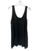 CP Shades Size M Black Linen Sleeveless Maxi Slip Dress Black / M