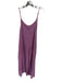 CP Shades Size S Pink & Purple Linen Sleeveless Checkered Maxi Dress Pink & Purple / S