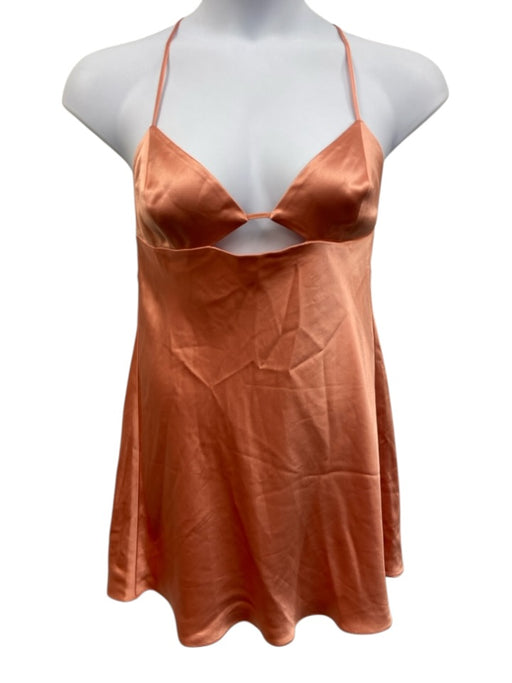 Retrofete Size XL Blush Pink Polyester Blend Spaghetti Strap Dress Blush Pink / XL