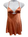 Retrofete Size XL Blush Pink Polyester Blend Spaghetti Strap Dress Blush Pink / XL