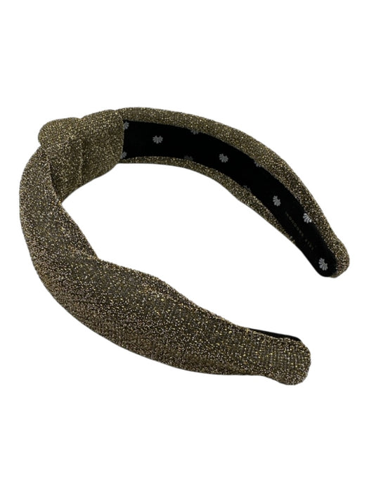 Lele Sadoughi Gold & Multi Bow detail Metallic Thread One Size Headband Gold & Multi
