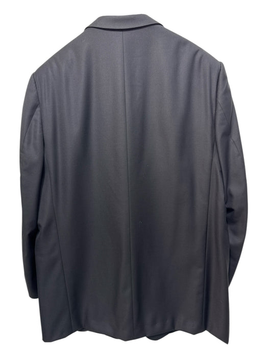 Ermenegildo Zegna Black Wool Solid Tuxedo Men's Suit Black / 58