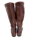 Frye Shoe Size 8M Brown Leather Western Pointed Almond Toe Slouchy Boots Brown / 8M
