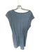 Z Supply Size M Blue Cotton Cap Sleeve Elastic Waist Dress Blue / M