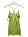 Outdoor Voices Size Medium Lime Green Nylon Blend Heathered Racerback Dress Lime Green / Medium