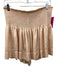 Koch Size L Pale Pink Polyester Smocked Top Wide Leg Mini Shorts Pale Pink / L