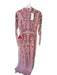Frock & Frill Size 6 Pink & Multi Polyester Long Sheer Sleeves Embroidered Dress Pink & Multi / 6