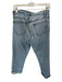 Frame Size 29 Light Wash Cotton Blend Low Rise Patchwork Cuffed Jeans Light Wash / 29
