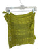 Marie Oliver Size One Size Green Cotton Macrame Wrap Coverup Skirt Green / One Size