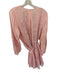 Kobi Halperin Size M Blush Pink Linen & Silk Long Balloon Sleeve Pleated Dress Blush Pink / M