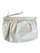 Isabel Marant Bone Leather Zip Close Clutch Bag Bone / M