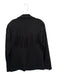 Blank NYC Size L Black Rayon Blend One Button Fringe Blazer Jacket Black / L