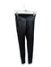 Spanx Size M Brown Coated Elastic Waist Snake Embossed Leggings Brown / M