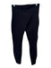Spanx Size M Navy Rayon Blend Elastic Waist Solid Leggings Navy / M