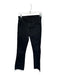Mother Size 28 Black Cotton Blend Mid Rise Bootcut Raw Hem Jeans Black / 28