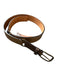 Louis Vuitton Bronze Leather Python Brass Hardware Metallic Belts Bronze / 38