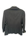 Banana Republic Size 10P Black & Gold Cotton Double Breast Gold Hardware Jacket Black & Gold / 10P
