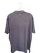 Peter Millar Size XL Maroon & Navy Polyester Blend Striped Golf Men's Polo Maroon & Navy / XL